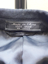 Load image into Gallery viewer, Jeffrey Banks Suit Coat Mens 42R Black 100% Wool Single Breasted Sport Blazer