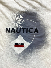 Load image into Gallery viewer, Vintage Nautica Shirt Adult Extra Large Beige Snowflakes Mountain Outdoor Mens