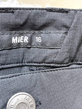 Load image into Gallery viewer, MIER Pants Womens 16 (37x30) Black Hiking Ripstop Cargo Outdoor Spandex NWT