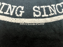 Load image into Gallery viewer, 5 Seconds Of Summer Shirt Adult Small Black Derping Since 2011 5SOS Band Mens