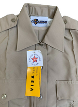 Load image into Gallery viewer, Conqueror Shirt Adult 36-REG Medium Military Army Uniform Tan Workwear USA Mens