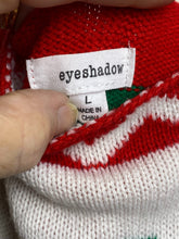 Load image into Gallery viewer, Eyeshadow Jumpsuit Womens Large JOY Ugly Christmas Romper Overalls Nordic Ladies