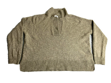 Load image into Gallery viewer, Madewell Sweater Womens Small Taupe Oversized Knit Merino Wool Ladies