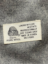 Load image into Gallery viewer, Peabody House Jacket Womens 11 (Large) Gray 100% Wool Nylon Blazer Ladies