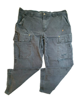 Load image into Gallery viewer, Duluth Trading Pants Adult 44x30 Black Flex Fire Hose Cargo Outdoor Spandex Mens