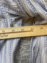 Load image into Gallery viewer, Tommy Bahama Shirt Adult Large Blue Striped Button Up Flip Cuffs Contrast Mens