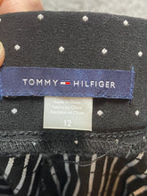 Load image into Gallery viewer, Tommy Hilfiger Pants Womens 12 (33x27.5) Viscose Nylon Spandex Stretch Polkadots