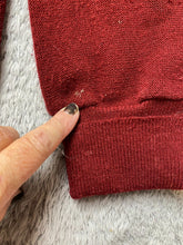 Load image into Gallery viewer, VTG IZOD Sweater Adult Extra Large Maroon Embroidered Logo Knitted Cardigan Mens