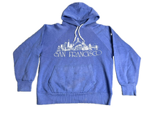Load image into Gallery viewer, VTG San Francisco California Sweatshirt Adult Large Hoodie Skyline Bridge 80s