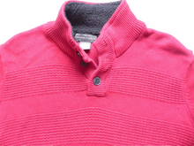Load image into Gallery viewer, Tricots St Raphael Sweater Adult Large Henley Collar Sherpa Lined Outerwear Mens