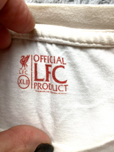 Load image into Gallery viewer, New Balance Liverpool FC Shirt Youth Extra Large White Red Official LFC Boys