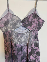 Load image into Gallery viewer, Vera Wang Princess Dress Womens Large Purple Gray Fairycore Maxi Lining Floral