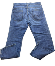 Load image into Gallery viewer, Vintage Levis Jeans Adult 34x32 Blue Denim True Boot Whiskered Y2K Baggy Mens