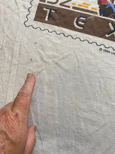 Load image into Gallery viewer, VTG USA Texas Shirt Adult Large Single Stitch USPS 1845 Commemorative Stamp 90s