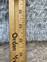 Load image into Gallery viewer, Anthropologie Altar'D State Sweater Womens Medium Light Blue Fuzzy Cropped Boho