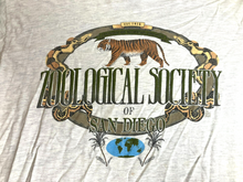 Load image into Gallery viewer, VTG Zoological Society Shirt Adult Large San Diego Tiger Snake Naturecore Zoo