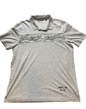 Load image into Gallery viewer, Travis Mathew Shirt Adult 2XL Gray Deutsch Ken Camo Detail Preppy Golf Polo Mens
