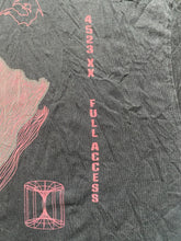 Load image into Gallery viewer, Distorted Electricity Shirt Adult Large Black Full Access Electrician Globe Mens