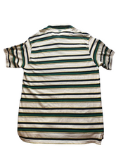 Load image into Gallery viewer, Ecko Unltd Shirt Adult 3XL XXXL Beige Striped Preppy Rugby Rhino Golf Polo Mens
