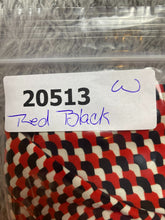 Load image into Gallery viewer, Notations Shirt Womens 36/16W 1X Red Black Button Up AOP Geometric Plus Ladies