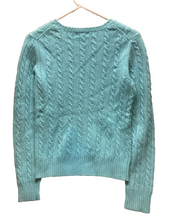 Load image into Gallery viewer, Lilly Pulitzer Sweater Womens Medium Cable Knit Cashmere Pullover Outerwear Lady