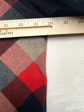 Load image into Gallery viewer, Haani Dress Womens 3X Plus Black Red Gray Plaid Lagenlook Cardigan Rayon Spandex