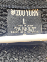 Load image into Gallery viewer, Zoo York Jacket Adult Large Plaid Full Zip Sherpa Fleece Hoodie Skater Y2K Mens