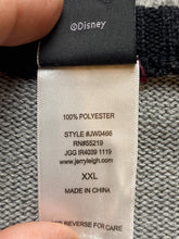 Load image into Gallery viewer, Mickey Mouse Sweater Womens 2XL XXL Black Gray Plaid Bow Disney Outerwear Ladies