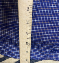 Load image into Gallery viewer, Ralph Lauren Shirt Adult Large Navy Blue Classic Fit Button Up Flannel Cuffs Men