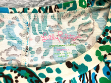 Load image into Gallery viewer, Lilly Pulitzer Dress Women Extra Small Green Blue Corine Sea Oat Beach Escapades