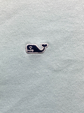 Load image into Gallery viewer, Vineyard Vines Jacket Adult Medium Blue 1/4 Zip Mock Neck Thumbholes Whale Mens