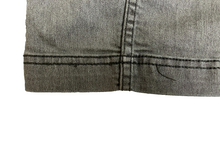 Load image into Gallery viewer, Free People Skirt Womens 2 (25x15) Black A-Line Back Zip Stretch Mini Denim Lady