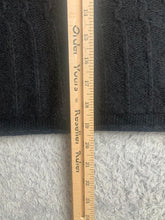 Load image into Gallery viewer, Lambswool Sweater Womens Medium Black Oversized Angora Nylon Outerwear Ladies