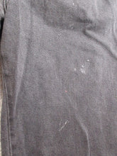 Load image into Gallery viewer, Lee Jeans Adult 27x29.5 Flat Front Tapered Leg Dark Wash Denim 5 Pocket Mens