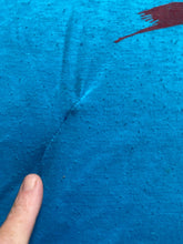 Load image into Gallery viewer, VTG Solar Rocks Shirt Adult OSFA Turquoise Single Stitch Earthcore Earthy 80s