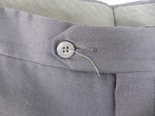 Load image into Gallery viewer, Worsted Wool Pants Adult 42x28 Pleated Straight Leg Casual Trouser Big Tall Mens