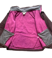 Load image into Gallery viewer, Columbia Jacket Womens Extra Large Burgundy Wine Full Zip Fleece Outdoor Ladies