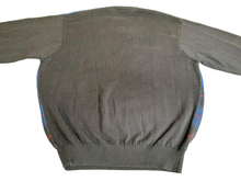 Load image into Gallery viewer, POLO Ralph Lauren Sweater Adult Extra Large Blue Black Knitted Golf Pullover Men