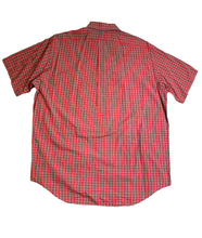 Load image into Gallery viewer, Ralph Lauren Shirt Adult Large Red Plaid Button Up Blake Blue Pony Casual Mens