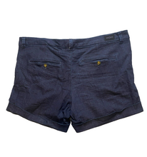 Load image into Gallery viewer, Liverpool Shorts Womens 24W (27x5.5) Midnight Blue Denim The Trouser Cuffed Plus