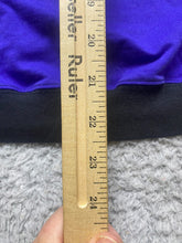 Load image into Gallery viewer, North Coast Sweater Adult Medium Black Purple 1/4 Zip Collared Tattoo Artsy Mens