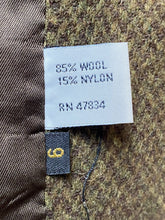 Load image into Gallery viewer, VTG Mackintosh Jacket Womens 9 Extra Large Petite Wool Double Breasted Pea Coat