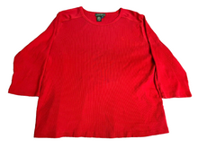 Load image into Gallery viewer, Lauren Ralph Lauren Sweater Womens 3X Red Boxy Outerwear Pullover Plus Ladies