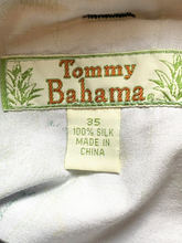 Load image into Gallery viewer, Tommy Bahama Pants Adult 35x28.5 Black Pleated Straight Leg Relax Silk Dress Men