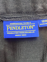 Load image into Gallery viewer, Pendleton Skirt Womens 18W (40x27.5) Charcoal Pencil Straight Woolen Mills Plus