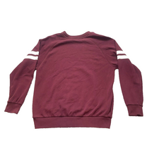 Load image into Gallery viewer, Victoria's Secret PINK Sweatshirt Womens Small Maroon Oversized Pockets Sweater