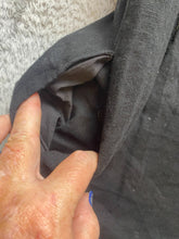 Load image into Gallery viewer, Maeve Anthropologie Dress Womens 8 Black Lined Shift Linen Tank with Pocket Lady