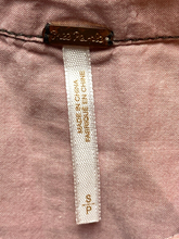 Load image into Gallery viewer, Free People Shirt Womens Small Oversized Dusty Rose Button Up Pockets Ladies