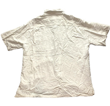 Load image into Gallery viewer, Hilo Hattie Shirt Adult Extra Large Beige Button Up Hawaiian Casual Silk Mens