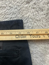 Load image into Gallery viewer, Vans Shorts Adult 29x8.5 Black Flat Front Off The Wall Casual Chino Mens